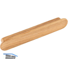 Griff Tuba LA 128 mm, Breite 156 mm, Eiche lackiert