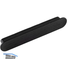 Griff Tuba LA 128 mm, Breite 156 mm, Esche schwarz gebeizt