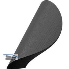 M�belgriff Archive LA 64 mm, Breite 106.5 mm, Esche schwarz gebeizt