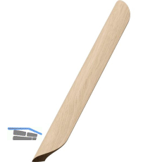 M�belgriff Archive LA 320 mm, Breite 400 mm, Eiche roh