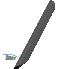 M�belgriff Archive LA 320 mm, Breite 400 mm, Esche schwarz gebeizt