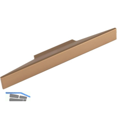 Griff Facet LA 32 mm, Breite 156 mm, Aluminium messing matt