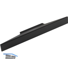 Griff Facet LA 32 mm, Breite 156 mm, Aluminium schwarz matt