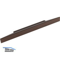 Griff Facet LA 96 mm, Breite 220 mm, Aluminium bronze matt