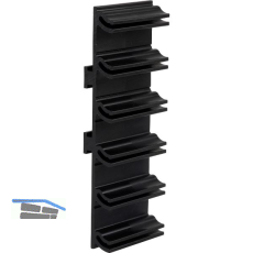 ALUMIS Sockelsystem KS-Klemmaufnahme Kunststoff schwarz