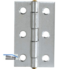 Scharnier DIN 7954 A schmal 50 x 31 mm, Stahl verzinkt