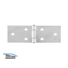 Tischband nach DIN 7957 T breit 32 x 100 mm, Stahl verzinkt