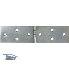 Tischband nach DIN 7957 T 37 x 160 mm, Stahl verzinkt