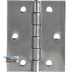 Scharnier DIN 7954 B halbbreit 60 x 46 mm, Edelstahl