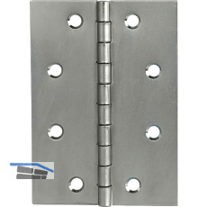 Scharnier DIN 7954 B halbbreit 100 x 72 mm, Stahl verzinkt