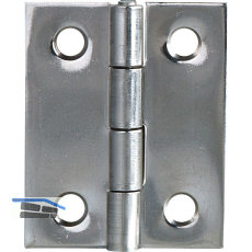 Scharnier DIN 7954 B halbbreit 50 x 39 mm, Stahl verzinkt