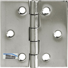 Scharnier DIN 7954 C quadratisch 60 x 60 mm, Edelstahl