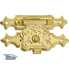 SCHMALE Kassettenverschluss, 32x20 mm, Stahl vermessingt