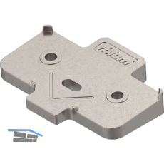 BLUM Winkelkeil kreuzform +5� Schraubversion, Zink, Distanzst�rke 3 mm