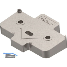 BLUM Winkelkeil kreuzform +5� Schraubversion, Zink, Distanzst�rke 6 mm