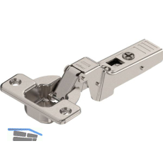 BLUM CLIP top Profilt�rscharnier 95�, 9,5mm gekr�pft ohne Feder, Schrauben