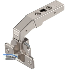 BLUM CLIP top Stollenscharnier 95�, 3mm gekr�pft mit Feder, Schrauben