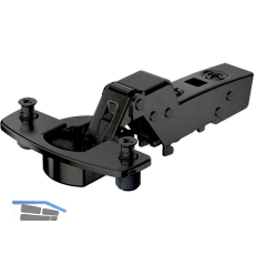 HETTICH SENSYS 8645i TH 58 Topfscharnier einliegend ged�mpft �W 110� schwarz