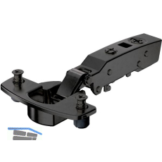 HETTICH SENSYS 8631i TH 58 Profilt�rscharnier aufliegend ged�mpft �W 95� schwarz