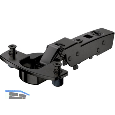 HETTICH SENSYS 8631i TH 58 Profilt�rscharnier halbaufliegend ged. �W 95� schwarz