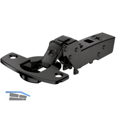 HETTICH SENSYS 8646i TH 52 D�nnt�rscharnier einliegend ged�mpft �W 110� schwarz