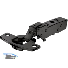 HETTICH SENSYS 8646i TH 52 D�nnt�rscharnier halb aufliegend �W 110� schwarz