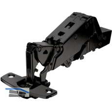 HETTICH SENSYS 8657i TH52 Null-Einsprungscharnier aufliegend ged. �W165� schwarz