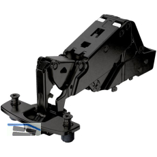 HETTICH SENSYS 8657i TH58 Null-Einsprungscharnier halbaufliegend �W 165� schwarz