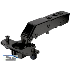 HETTICH SENSYS 8639i TH58 Winkelscharnier 45� aufliegend ged�mpft �W 95� schwarz