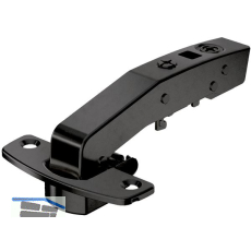HETTICH SENSYS 8639i TH52 Stollenscharnier 90� einliegend ged�mpft �W95� schwarz
