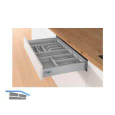 HETTICH OrgaTray 440 Besteckeinsatz T 380 - 440/Nennbreite 550 mm Silber
