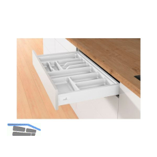 HETTICH OrgaTray 440 Besteckeinsatz T 380 - 440/Nennbreite 450 mm Wei�