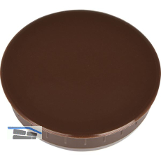 HENKE Scharniertopf Abdeckkappe � 35 mm, Kunststoff braun