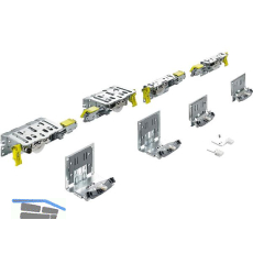 HETTICH TopLine XL Schiebet�rbeschlag-Set 2000 x 3000, 2-t�rig 18-30 mm