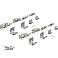 HETTICH TopLine XL Schiebet�rbeschlag-Set 1000 x 3000, 4-t�rig 32-40 mm