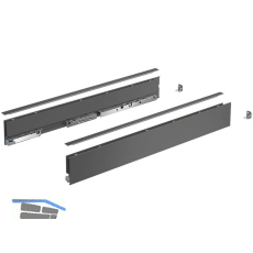 HETTICH AvanTech YOU Schubkasten Set H�he 77 NL 550 anthrazit
