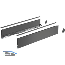 HETTICH AvanTech YOU Schubkasten Set H�he 101 NL 650 anthrazit