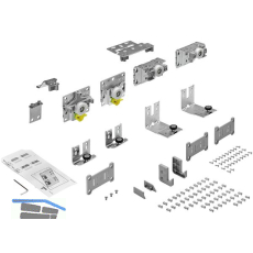 HETTICH TopLine L Schiebet�rbeschlag-Set 1500 x 2600, 2-t�rig 10-16 mm, rechts
