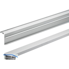 HETTICH TopLine L Lauf- und F�hrungsschienenset 2300 mm, Aluminium eloxiert