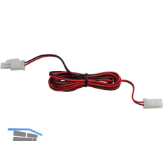 HETTICH Hettlock RFID Master/Slave Verbindungskabel, 2000 mm, schwarz/rot