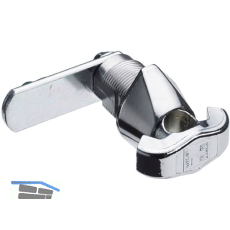 HETTICH Drehriegelschloss / Spindschloss, Stahl vernickelt