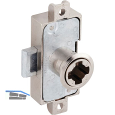 HETTICH PRESTIGE 2000 Zyl.-Drehstangenschloss Z23, Dornma� 15, L26, vernickelt