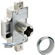 HETTICH PRESTIGE 2000 Zyl.-Drehstangenschloss Z23, Dornma� 25, L26, vernickelt