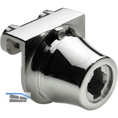 HETTICH PRESTIGE 2000 Zylinder-Glast�rschloss Typ 324.01, vernickelt hochglanz