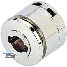 HETTICH PRESTIGE 2000 Zylinder-Glast�rschloss Typ 321, alufarbig