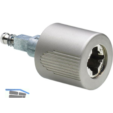 HETTICH PRESTIGE 2000 Zylinder-Drehgriff Typ 44.5 links, vernickelt matt