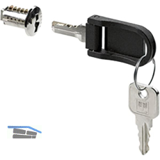 HETTICH PRESTIGE 2000 Innenzylinder 18501-19000 Schl�ssel Zamak/Messing KS schw.