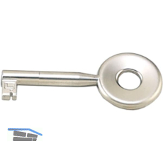 HETTICH M�belschl�ssel einfache Sperre Typ 27, Zamak vernickelt matt