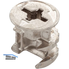 HETTICH RASTEX 15 Exzenter ohne Abdeckrand, Plattenst�rke 19 mm blank