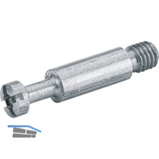 HETTICH RASTEX 25 Einschraubd�bel DU 643 M6 Gewinde, Spannma� 24,5